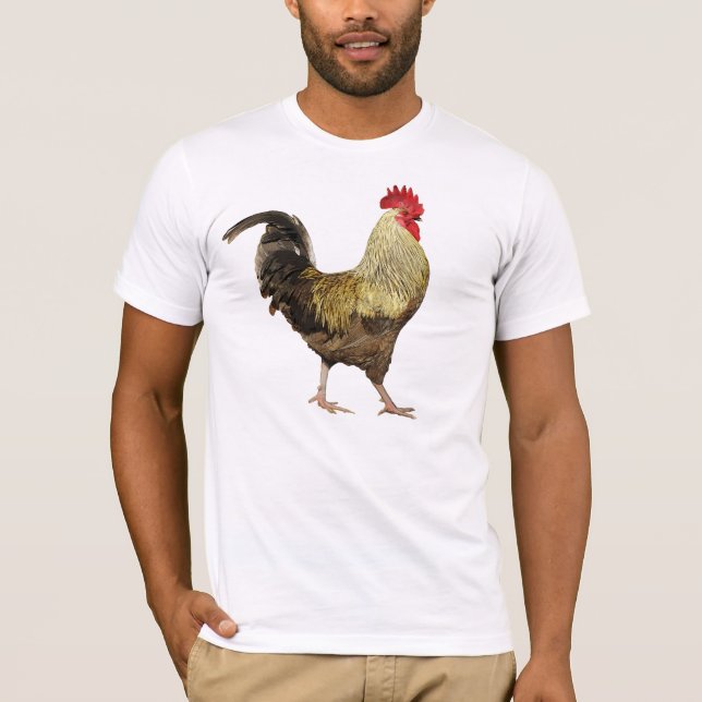 Camisa do Galo-UM-Doodle-Doo (Frente)