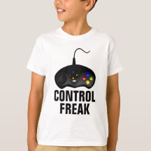 Camisa do Gamer do anormal de controle