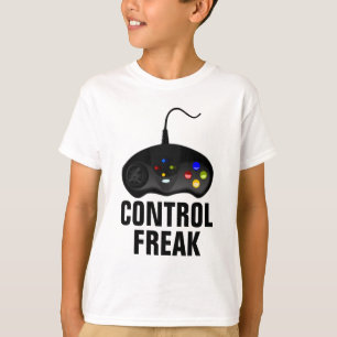 Camisa do Gamer do anormal de controle