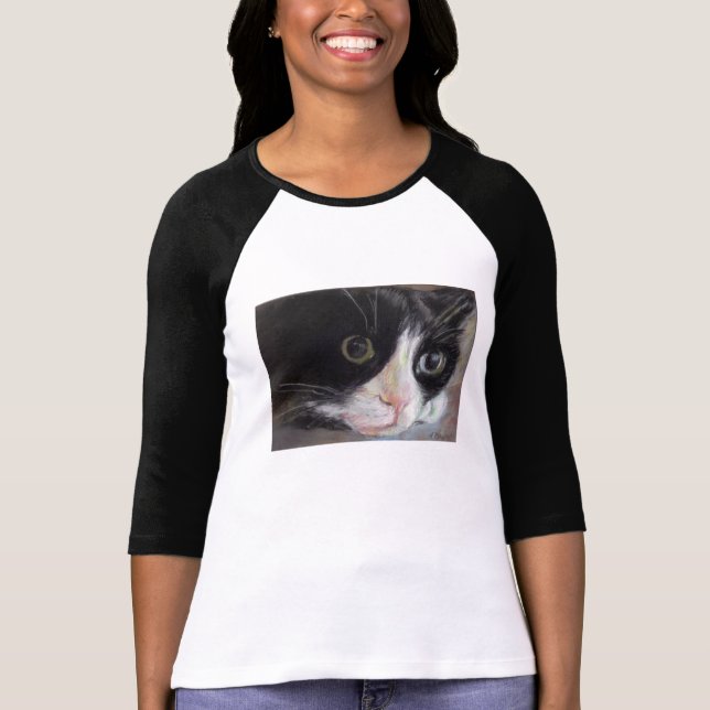 Camisa do gato do smoking (Frente)