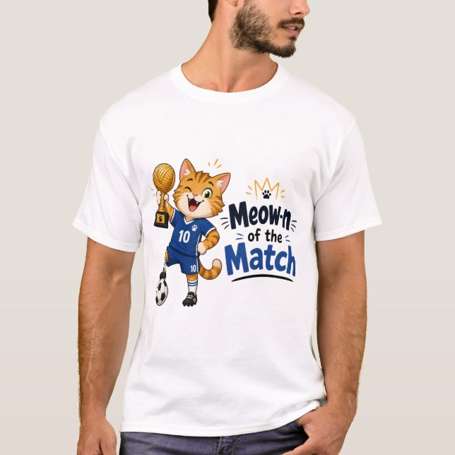 Camisa do Gato Futebol Meow-n da Partida (Frente)