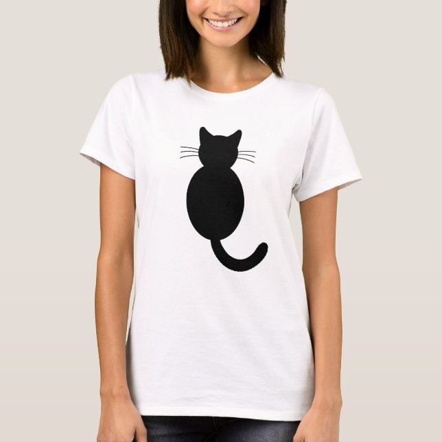 Camisa do gato preto (Frente)