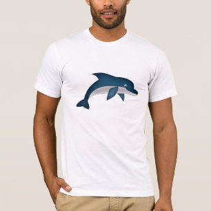 Camisa do golfinho dos homens