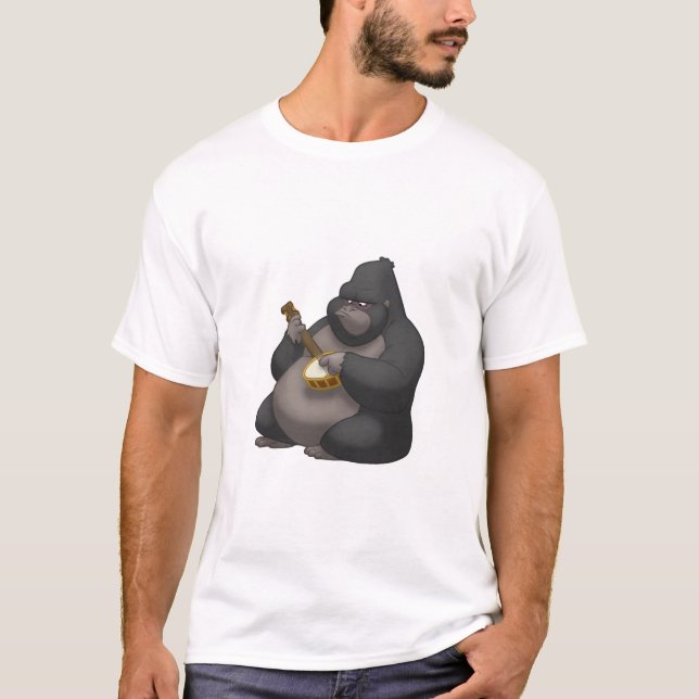 Camisa do gorila do Banjo-Strummin' (Frente)