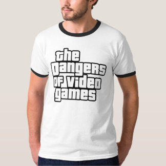 Camisa do grupo de filme dos perigos