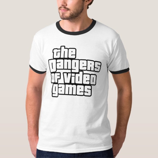 Camisa do grupo de filme dos perigos (Frente)