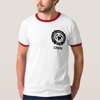 Camisa do grupo dos homens, vermelha