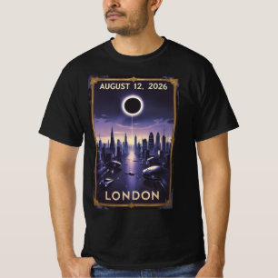 Camisa do Grupo Steampunk do Eclipse Solar 2026 Lo