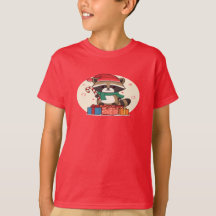 Camisa do Guaxinim de Natal Jimothy