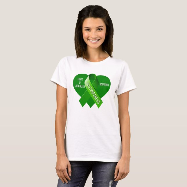Camisa do guerreiro de Gastroparesis (Frente Completa)