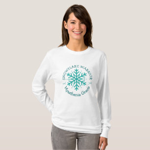 Camisa do guerreiro do floco de neve de Gravis da