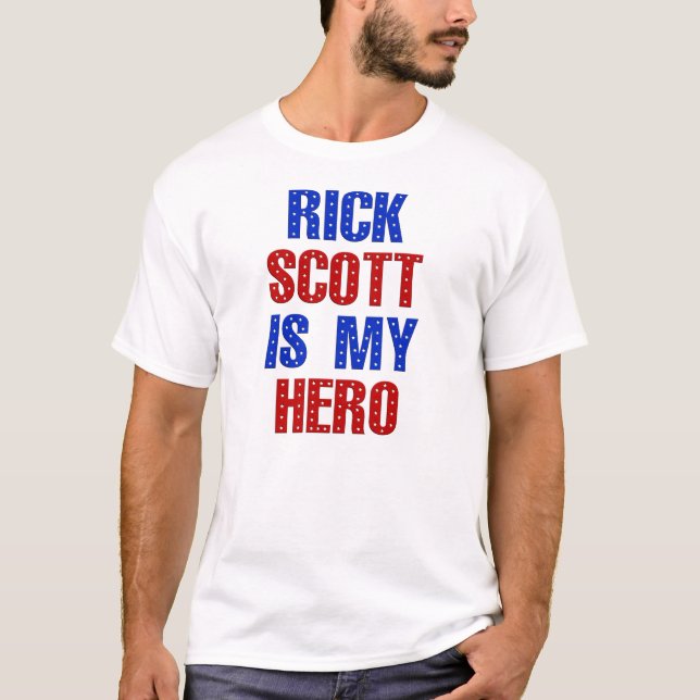 Camisa do herói de Scott do rick (Frente)