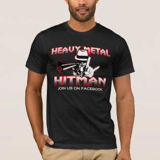 Camisa do Hitman do metal pesado