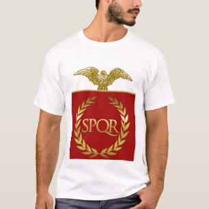 Camisa do império romano SPQR