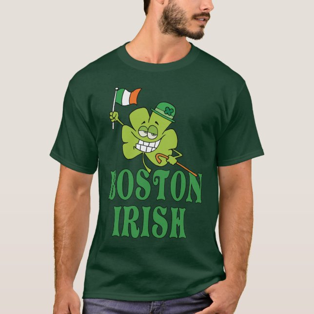 Camisa do irlandês de Boston (Frente)