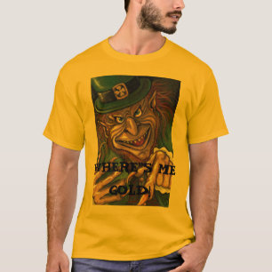 Camisa do irlandês do LEPRECHAUN