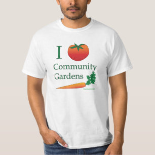 Camisa do jardim da comunidade