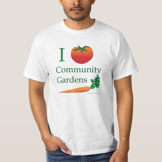 Camisa do jardim da comunidade (Frente)