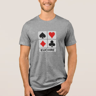Camisa do jogador do Euchre - escolha o estilo & a