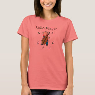 Camisa do jogador do violoncelo