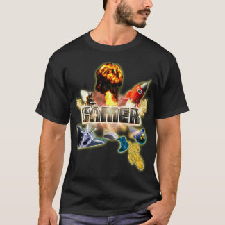 Camisa do jogo: Tema do jogo de vídeo (Gamer no