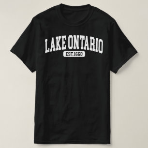 Camisa do Lago Ontário Lago Ontário Est 1660 perso