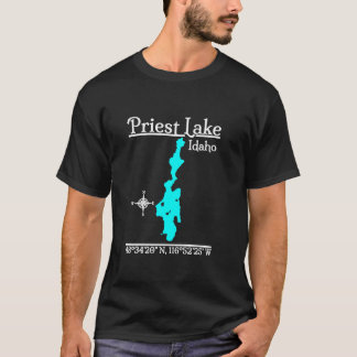 Camisa Do Lago Priest Idaho Long Sleeve T