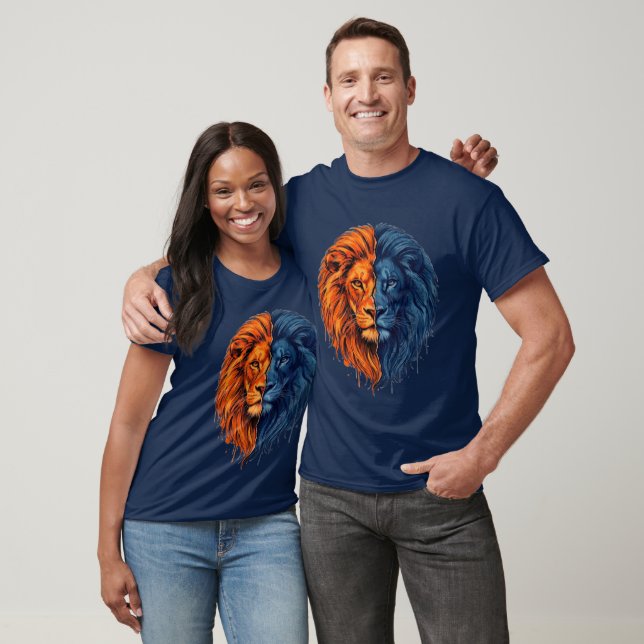 Camisa do Leão Cibernético da Holanda na Copa do M (Unissex)