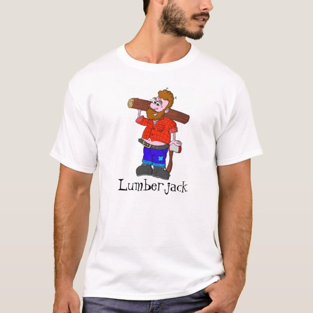 Camisa do lenhador T (Frente)