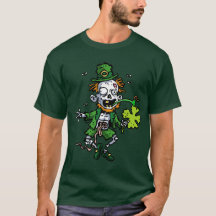 Camisa do Leprechaun do zombi