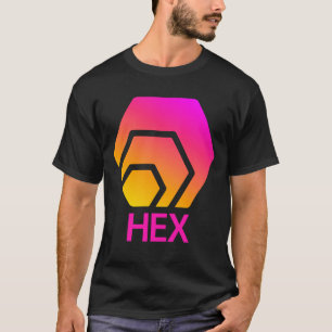 Camisa do logotipo criptográfico HEX