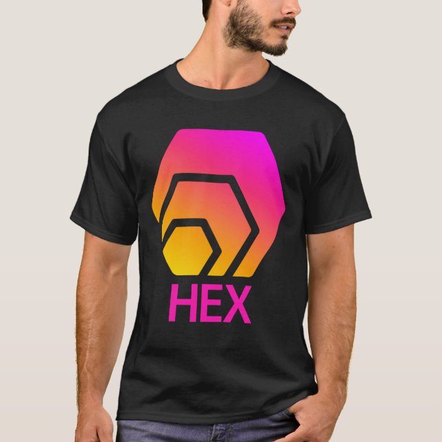 Camisa do logotipo criptográfico HEX (Frente)