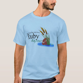 Camisa do logotipo da albufeira do rubi