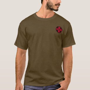 Camisa do logotipo da patrulha do esqui da