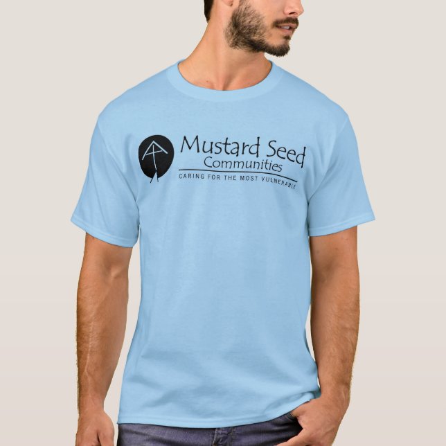 Camisa do logotipo da semente de mostarda (Frente)