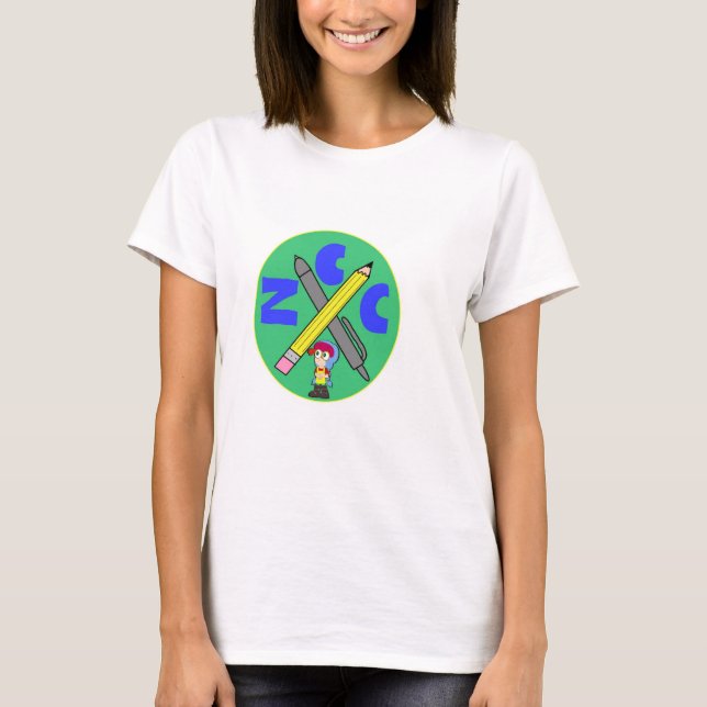 Camisa do logotipo da ZCCreatividade (Frente)