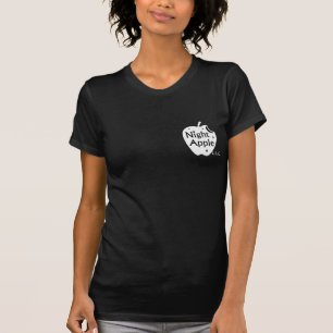 Camisa do logotipo de Apple da noite