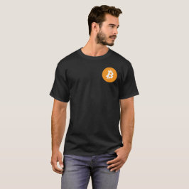 Camisa do logotipo | de Bitcoin BTC