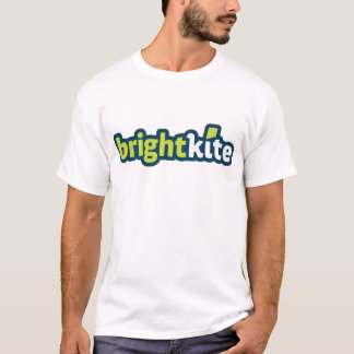 camisa do logotipo de Brightkite.com - logotipo