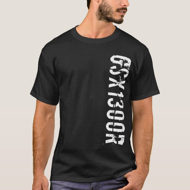 Camisa do logotipo de GSX1300R Vert (Frente)