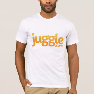 camisa do logotipo de Juggle.com