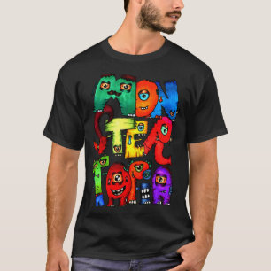 Camisa do logotipo de MonsterTopia