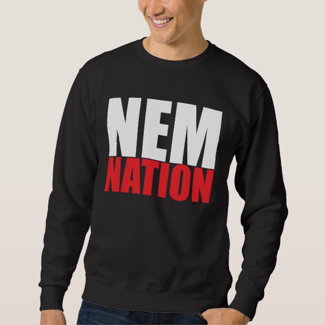 CAMISA DO LOGOTIPO DE NEMNATION (Frente)