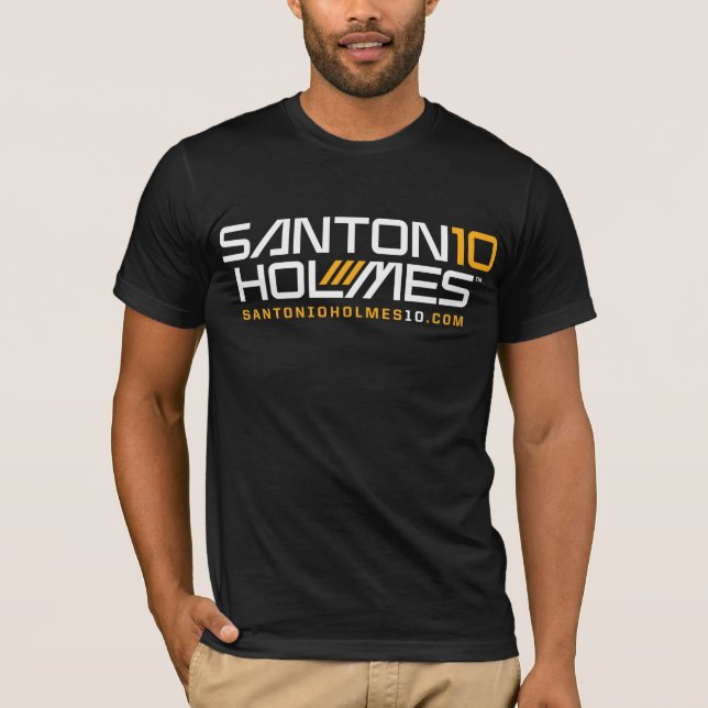 Camisa do logotipo de Santonio Holmes (Frente)