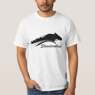 Camisa do logotipo de Standardbred