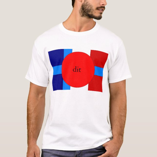 camisa do logotipo do dit (Frente)