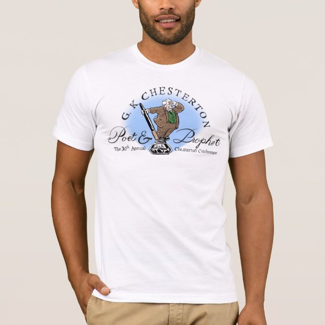 Camisa do logotipo do poeta & do profeta (Frente)