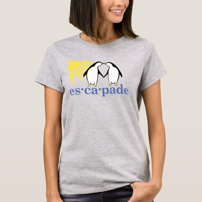 Camisa do logotipo Escapade (Frente)