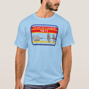 Camisa do logotipo Mk75 (Nada na parte traseira)