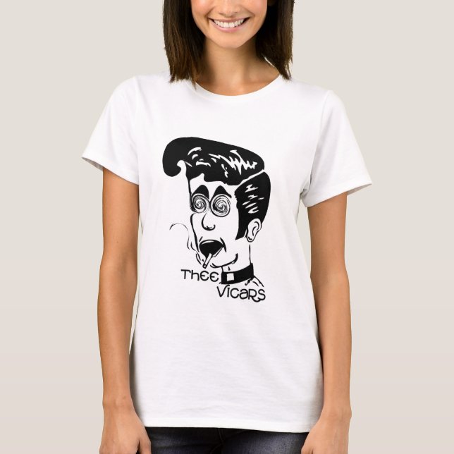 Camisa do logotipo T das senhoras (Frente)
